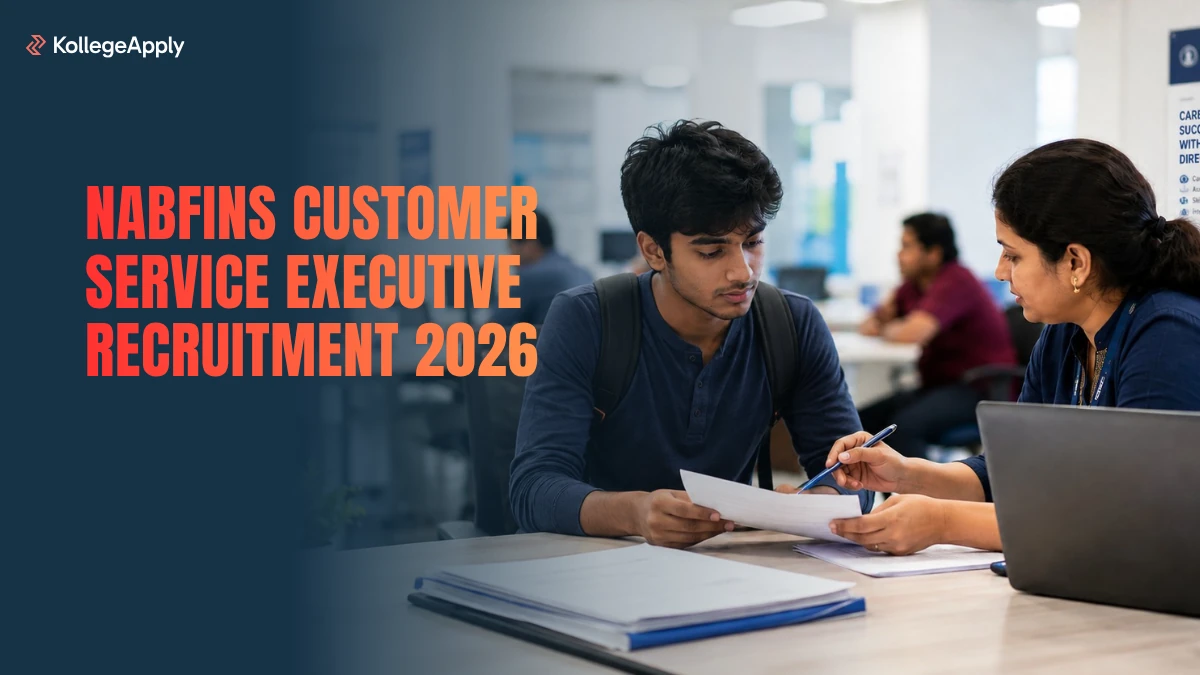 NABFINS Customer Service Executive Recruitment 2026                     