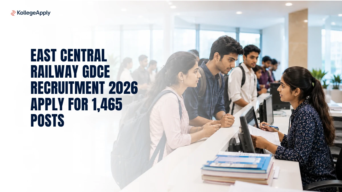 East Central Railway GDCE Recruitment 2026 Apply for 1,465 Posts