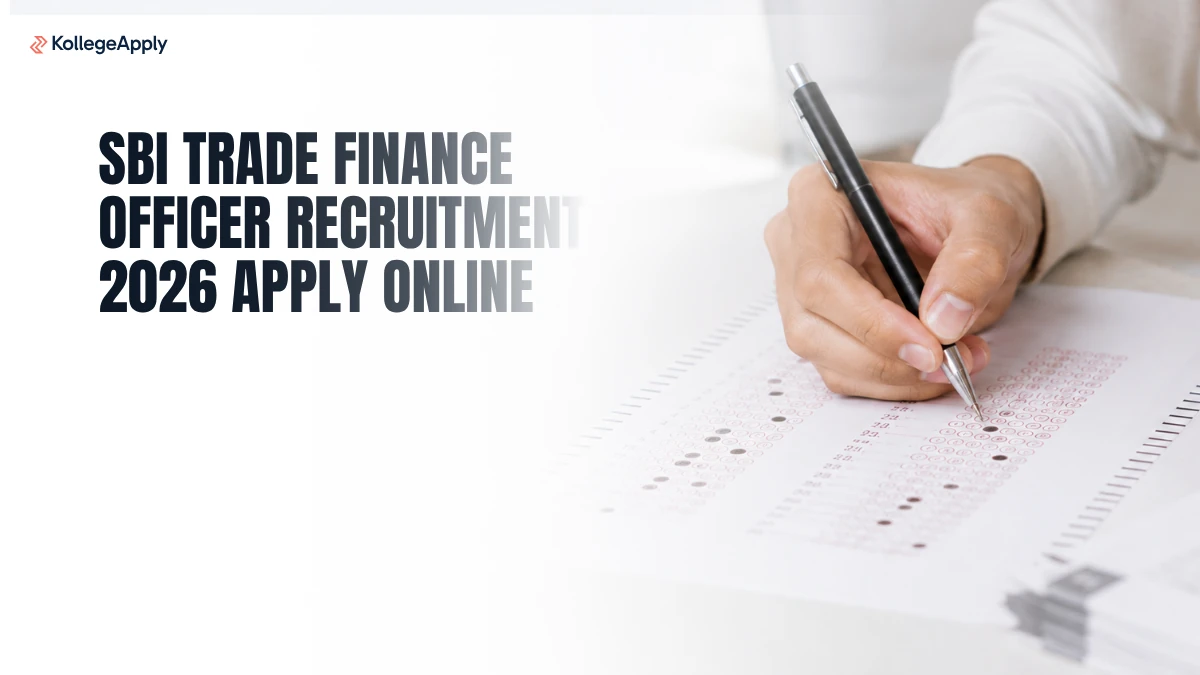 SBI Trade Finance Officer 2026                                  