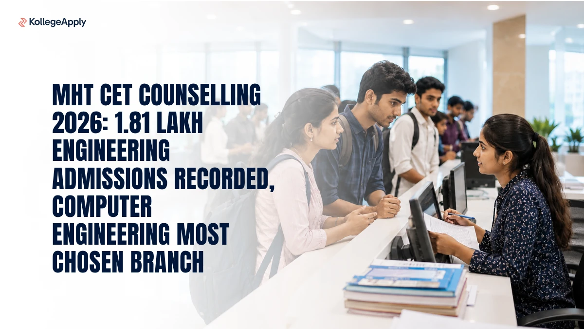 MHT CET Counselling 2026: 1.81 Lakh Engineering Admissions Recorded, Check Complete Details 