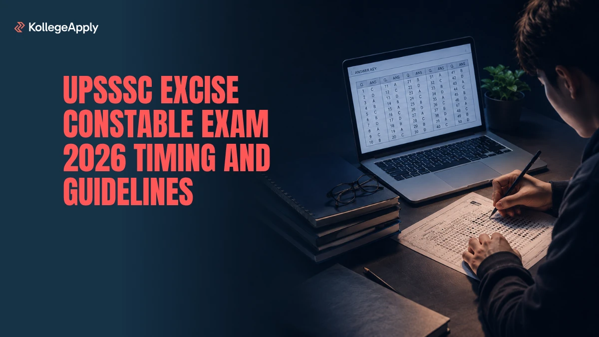 UPSSSC Excise Constable Exam 2026 Timing and Guidelines      