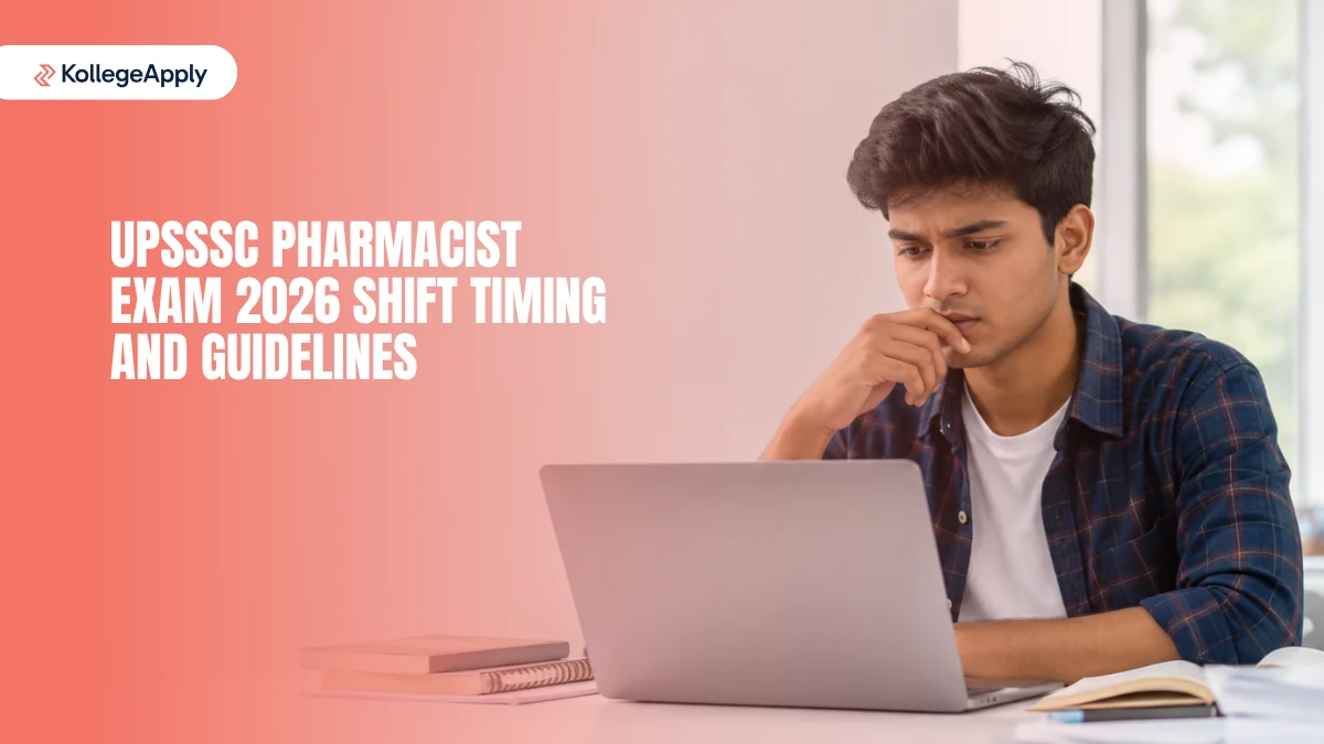 UPSSSC Pharmacist Exam 2026 Shift Timing and Guidelines        