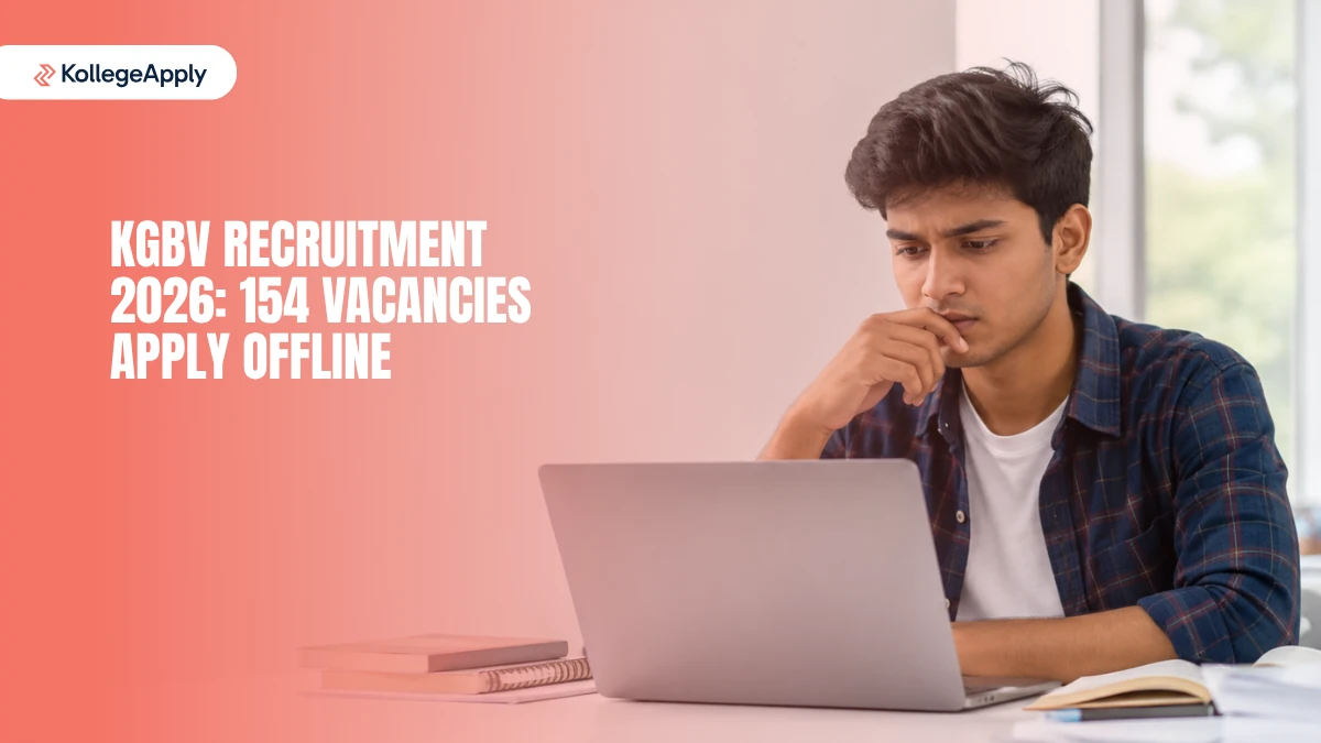KGBV Recruitment 2026: 154 Vacancies Apply Offline                          