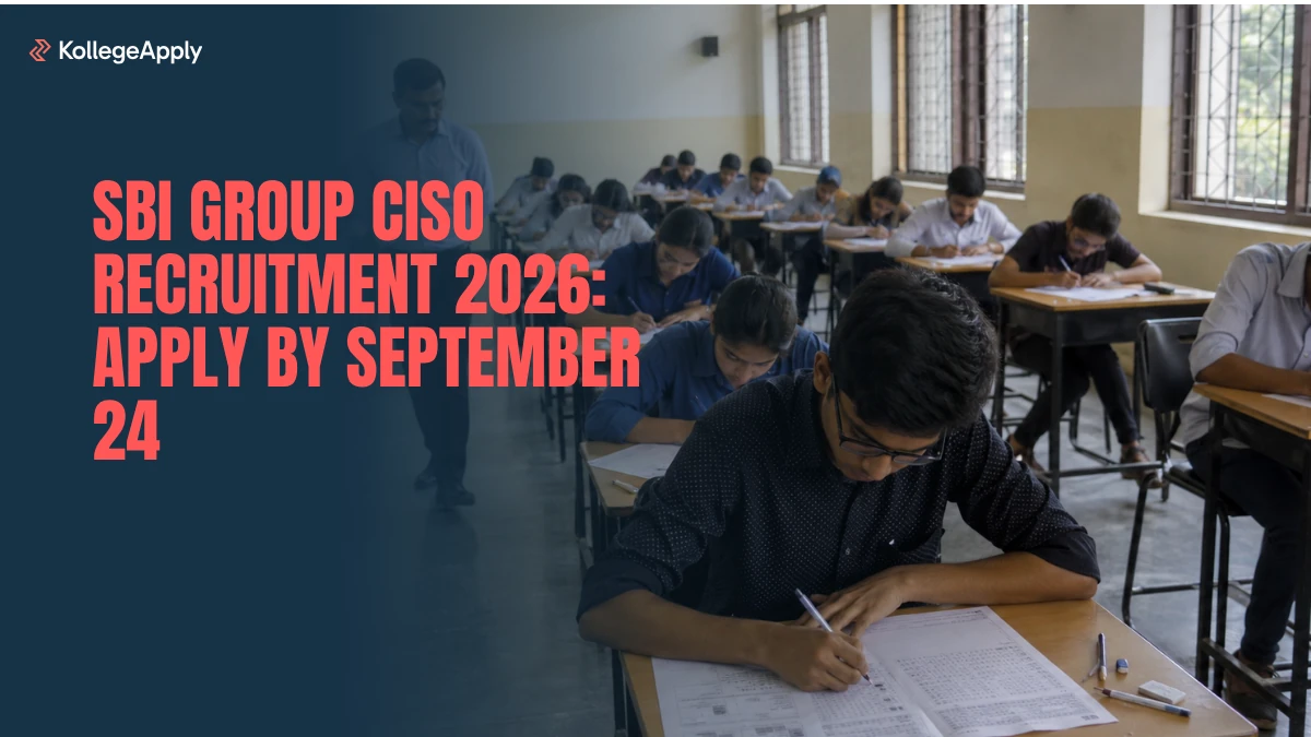 SBI Group CISO Recruitment 2026                              

