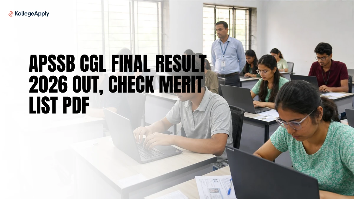 APSSB CGL Final Result 2026 Out, Check Merit List              