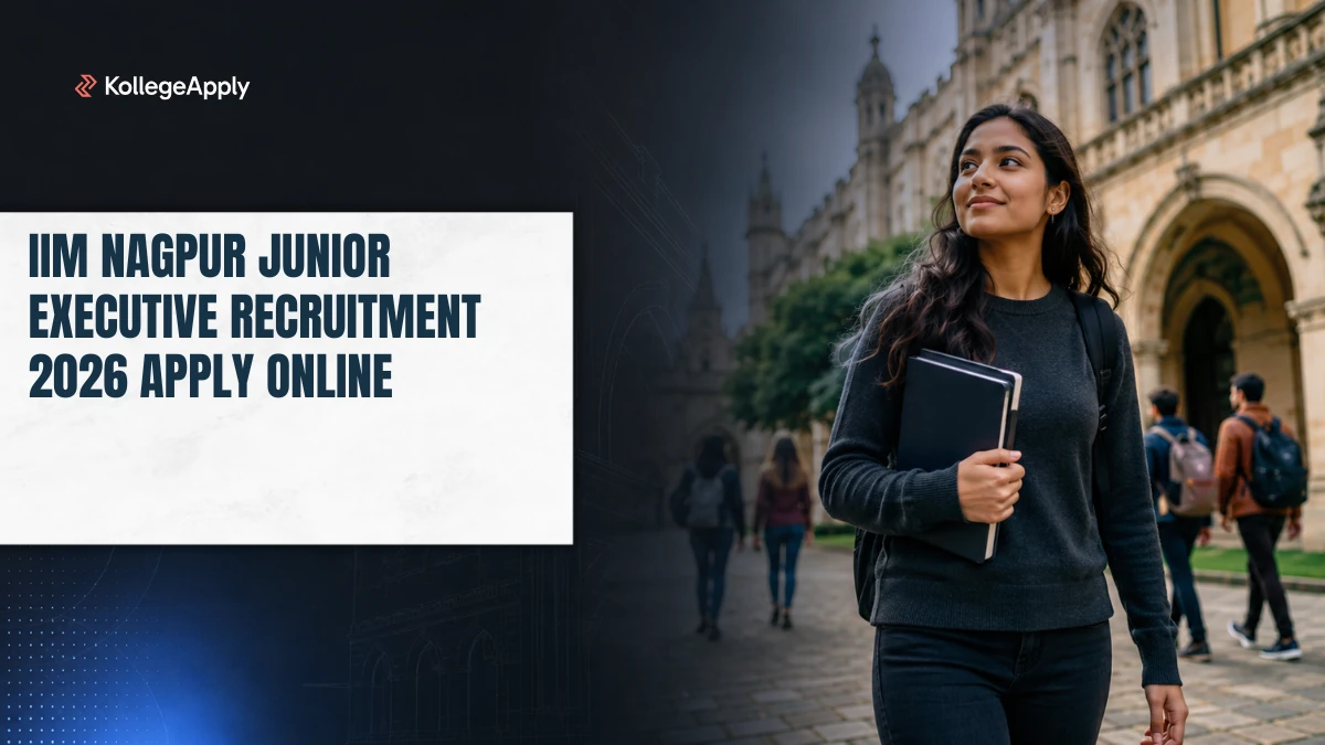 IIM Nagpur Junior Executive Recruitment 2026 Apply Online    