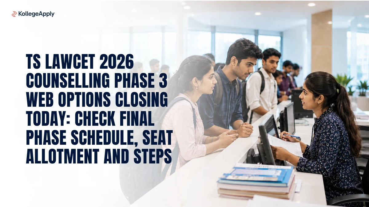 TS LAWCET 2026 Counselling Phase 3 Web Options Closing Today