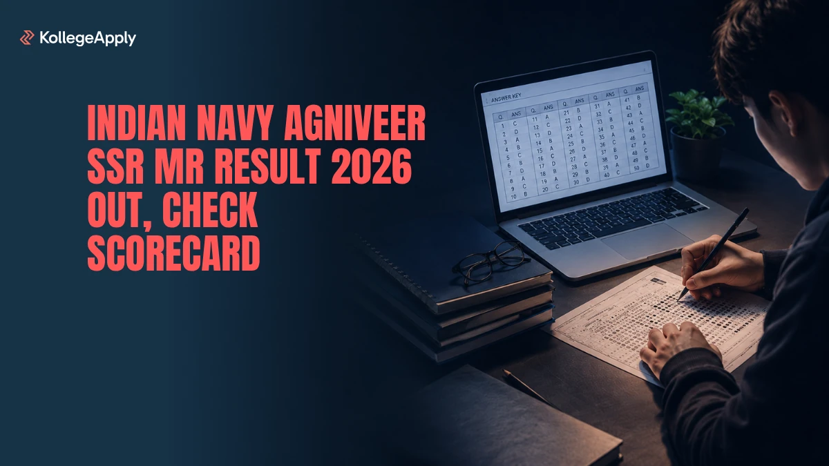 Indian Navy Agniveer SSR MR Result 2026 Out, Check Scorecard