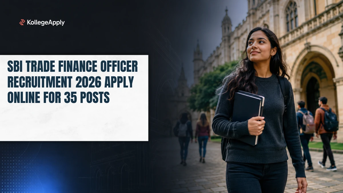 SBI Trade Finance Officer Recruitment 2026 Apply Online for 35 Posts