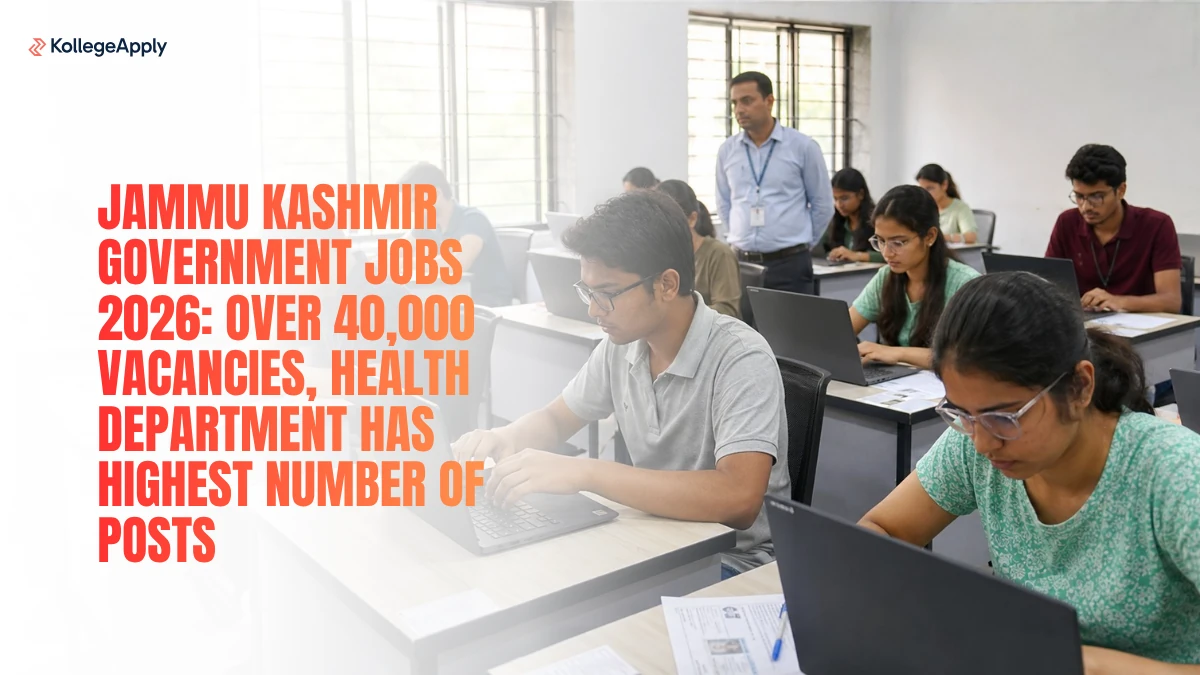 Jammu Kashmir Government Jobs 2026: Over 40,000 Vacancies, Check Details Here
