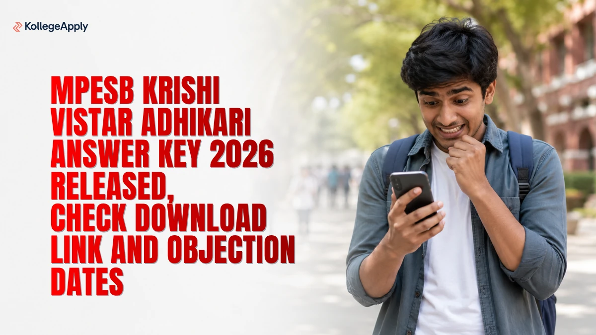 MPESB Krishi Vistar Adhikari Answer Key 2026 (Released): Check Download Link and Objection Dates 