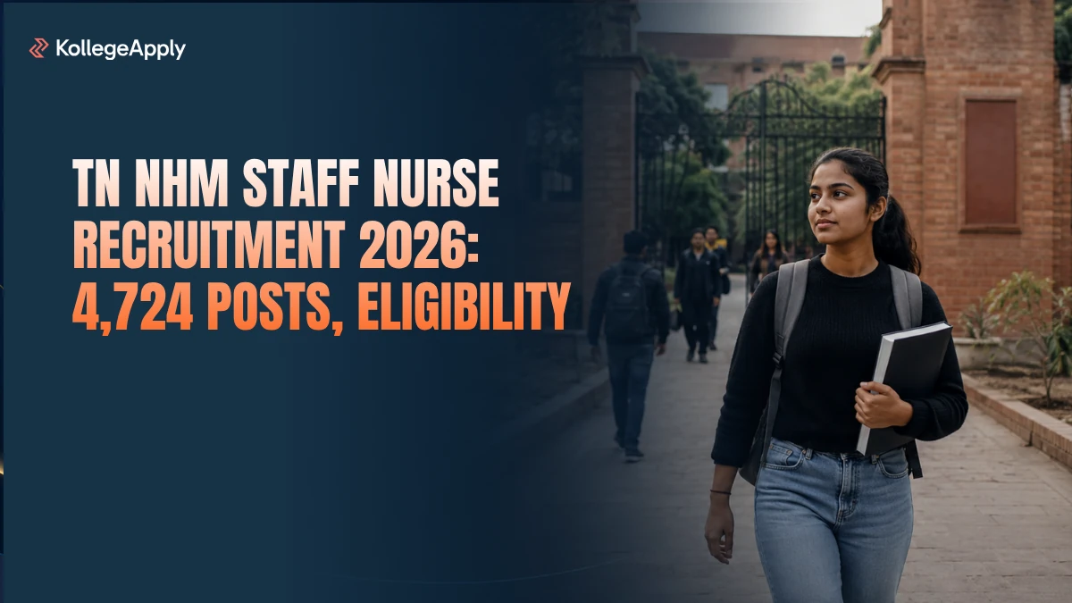 TN NHM Staff Nurse Recruitment 2026: 4,724 Posts, Eligibility