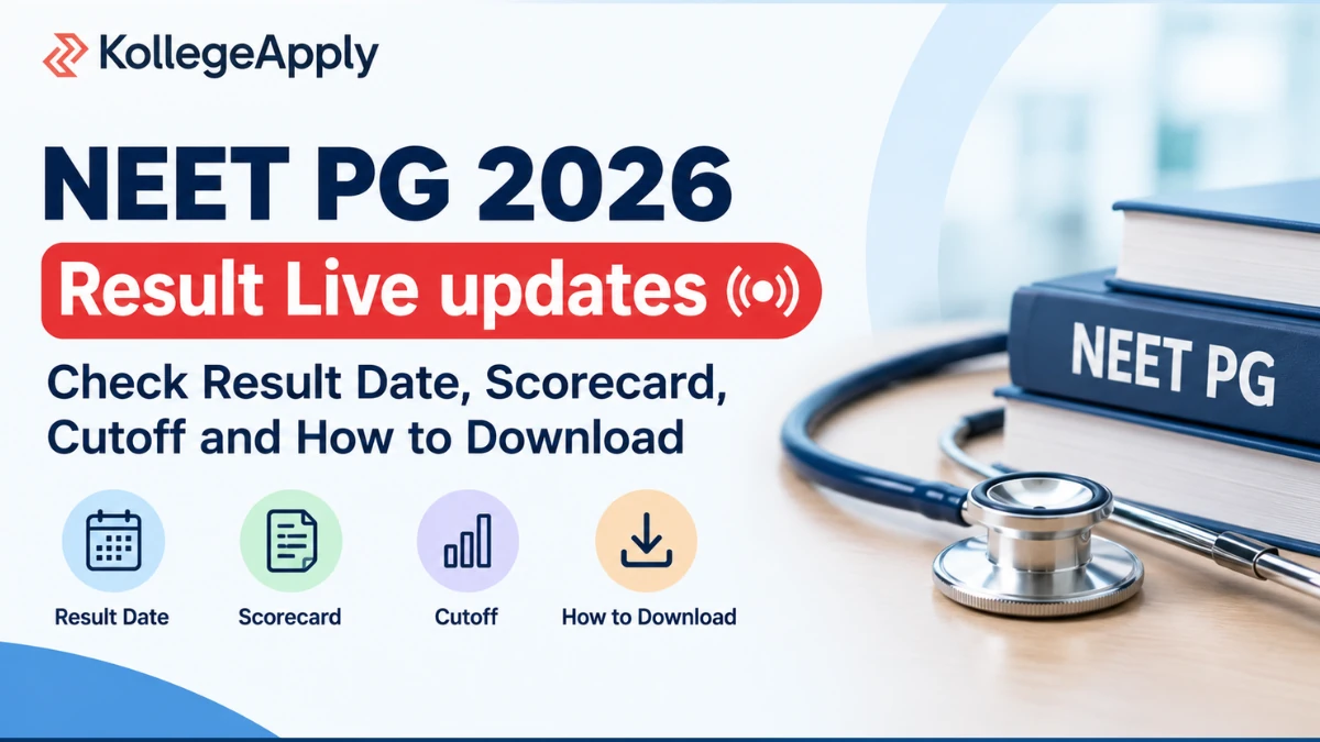 NEET PG 2026 Result Live Updates: Check Result Date, Scorecard, Cutoff and How to Download Here