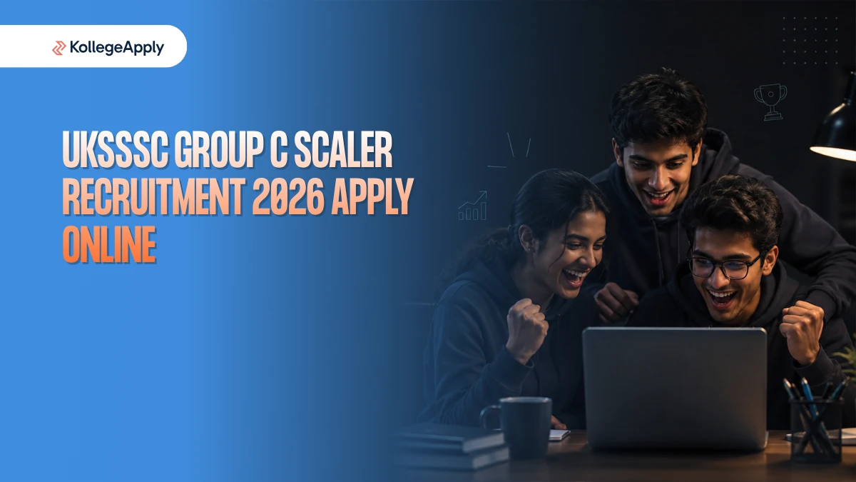 UKSSSC Group C Scaler Recruitment 2026 Apply Online            