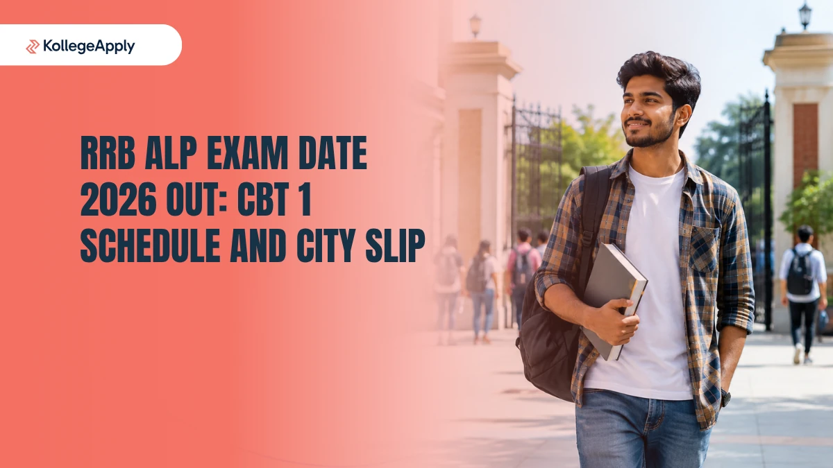 RRB ALP Exam Date 2026 Out: CBT 1 Schedule and City Slip     