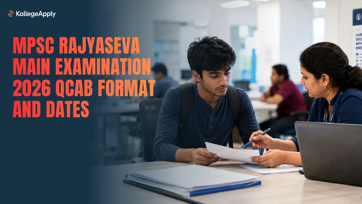 MPSC Rajyaseva Main Examination 2026 QCAB Format and Dates   