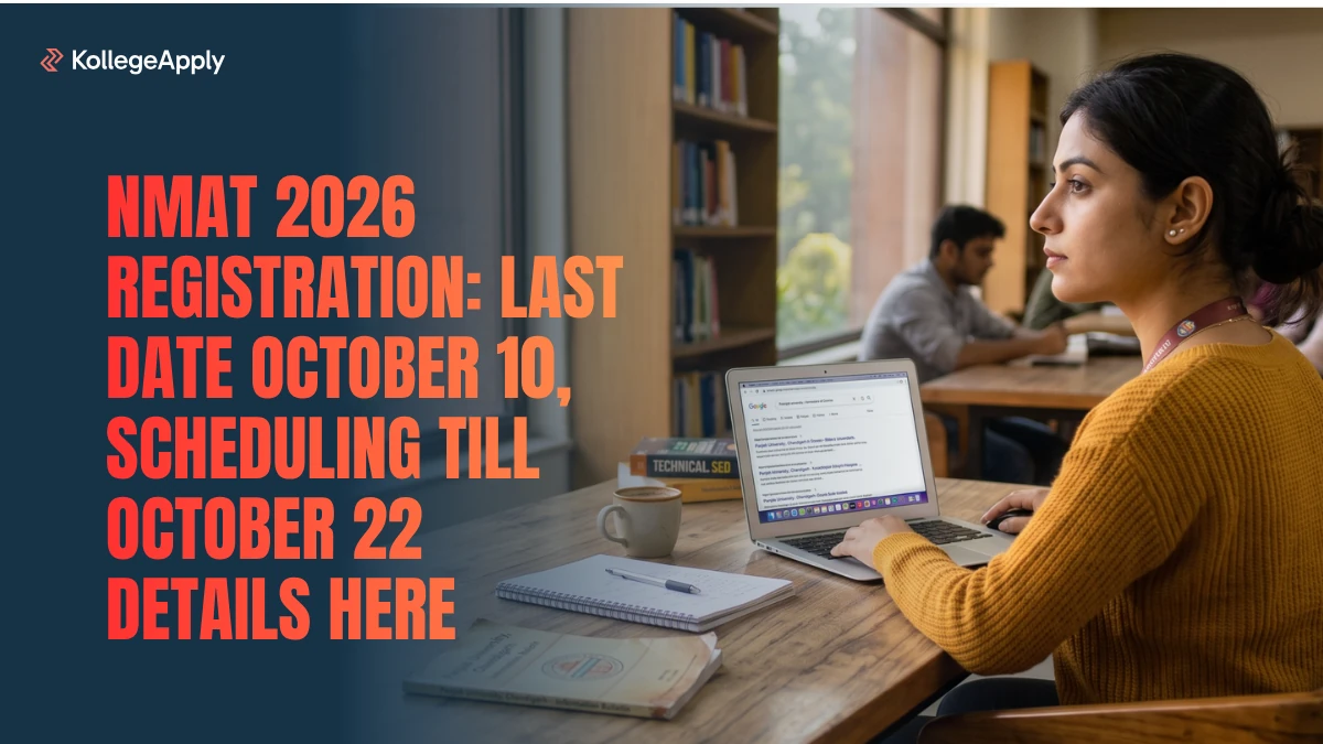 NMAT 2026 Registration: Last Date October 10, Scheduling Till October 22, Check Details Here