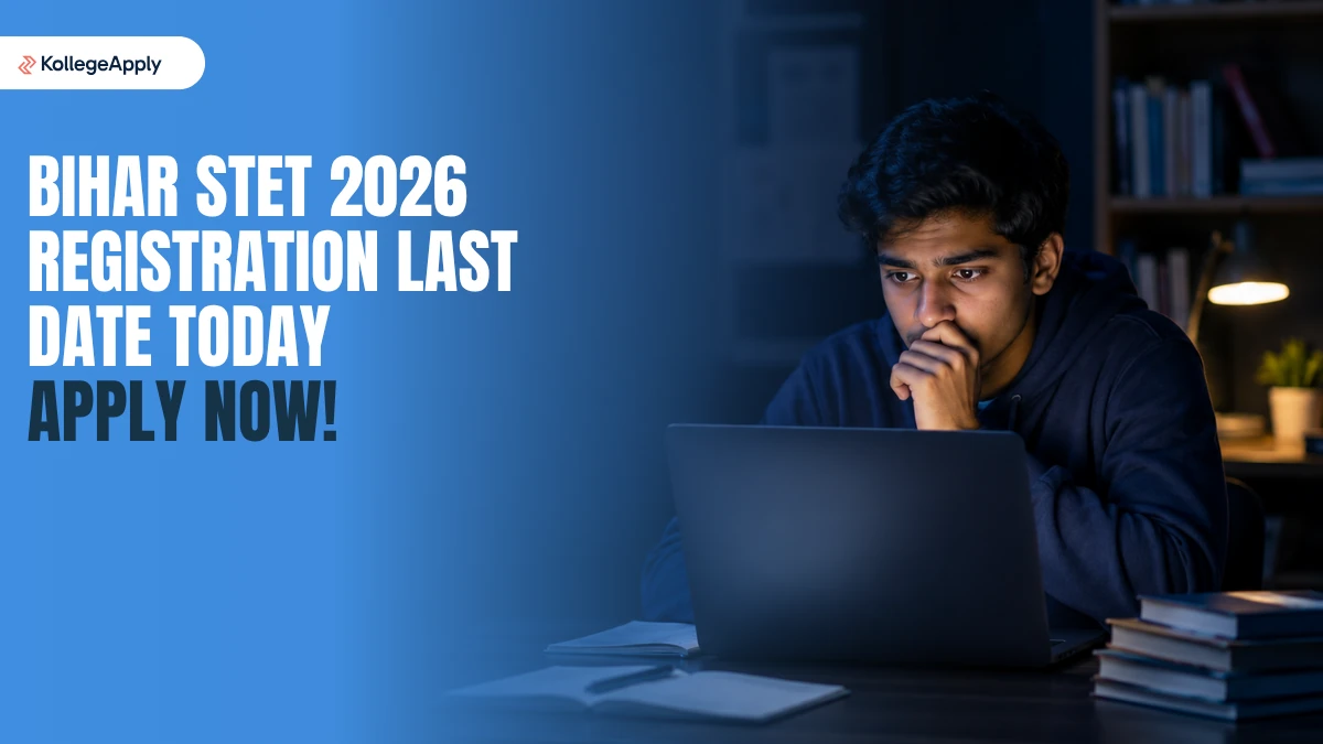 Bihar STET 2026 Registration Last Date Today | Link to Apply