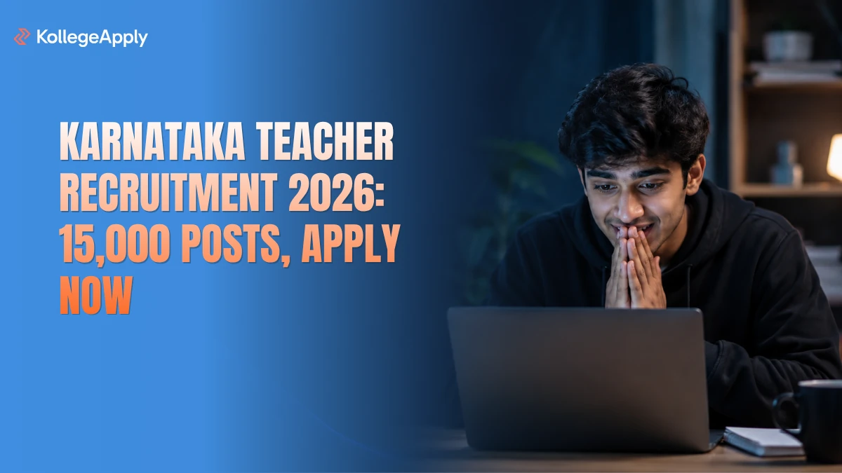 Karnataka Teacher Recruitment 2026: 15,000 Posts, Apply Now    