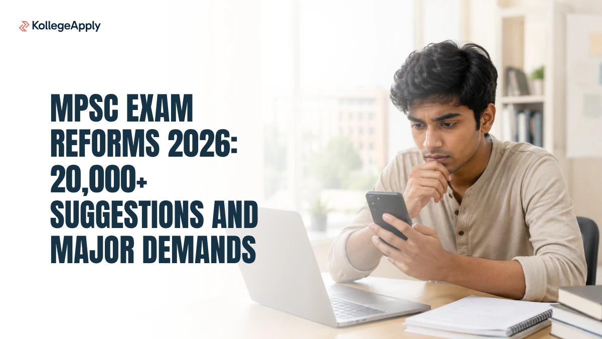 MPSC Exam Reforms 2026: 20,000+ Suggestions and Major Demands