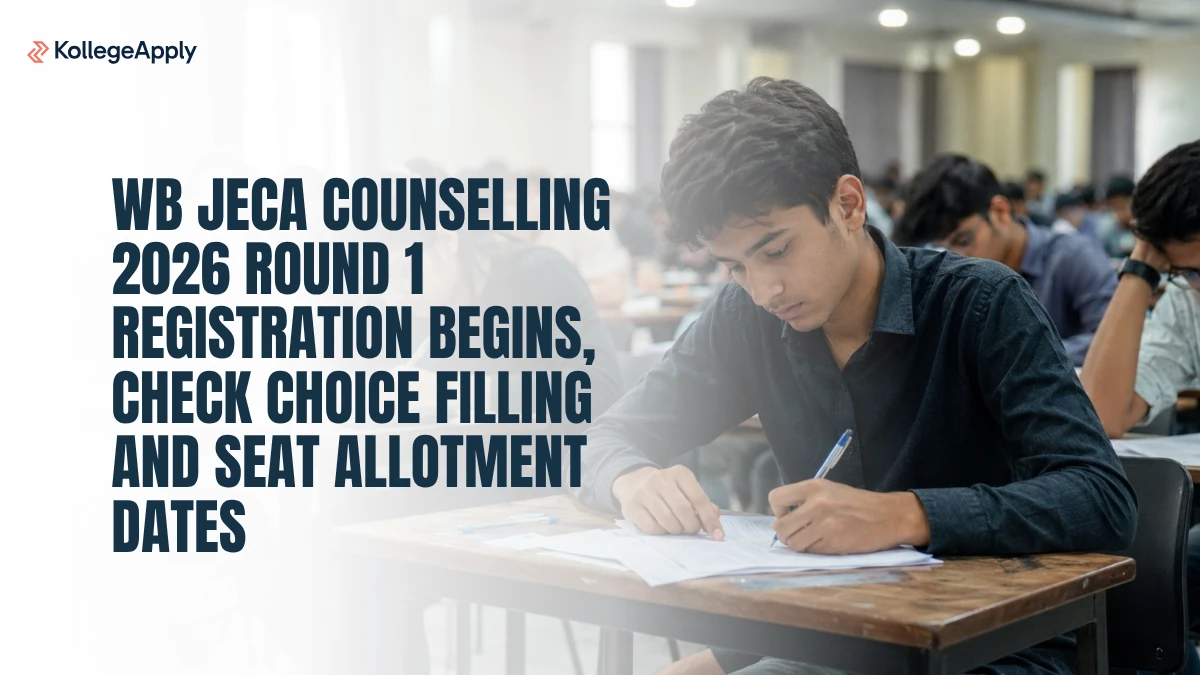 WB JECA Counselling 2026: Round 1 Registration Begins, Check Choice Filling and Seat Allotment Dates