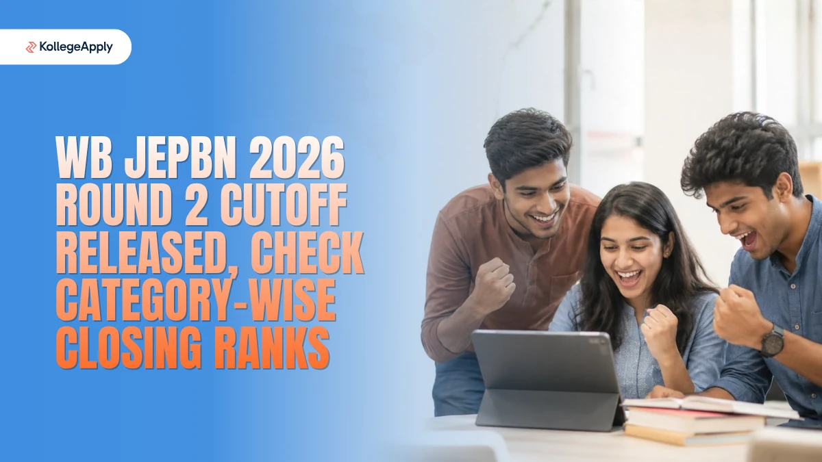 WB JEPBN 2026: Round 2 Cutoff Released, Check Category-Wise Closing Ranks Here