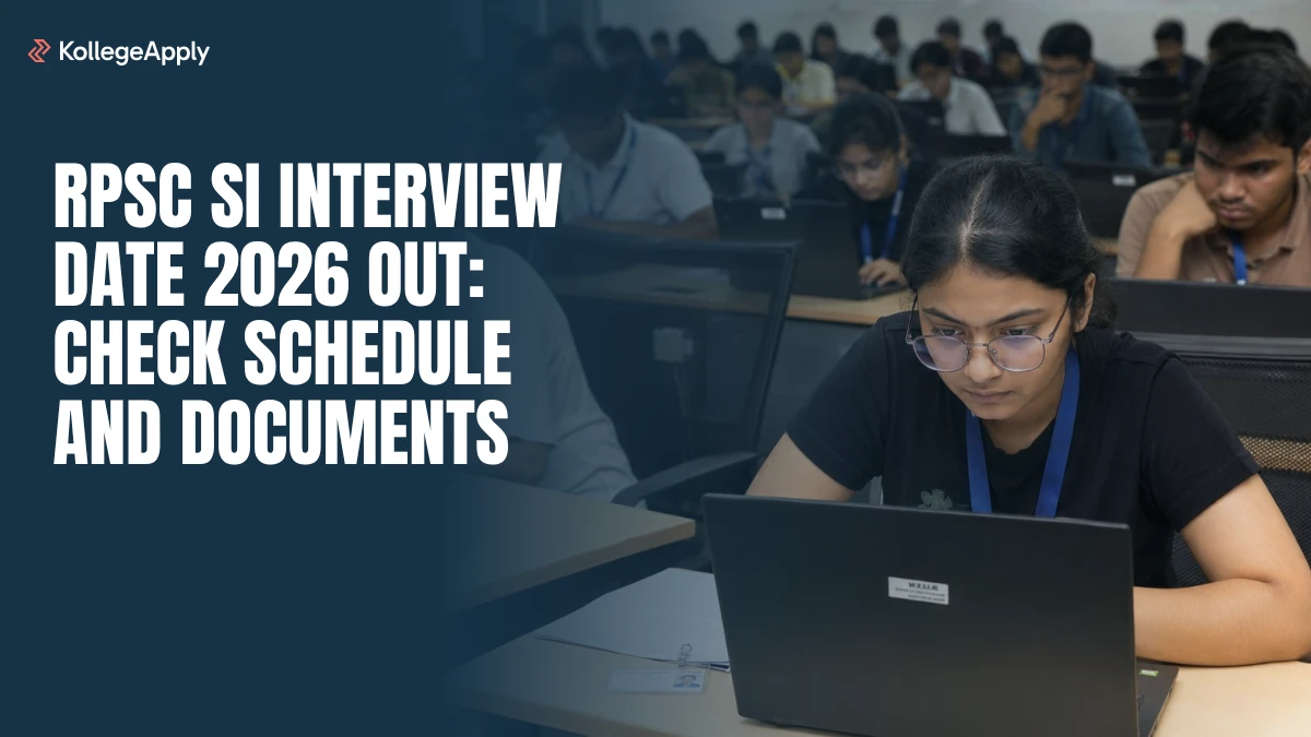 RPSC SI Interview Date 2026 Out: Check Schedule and Documents
