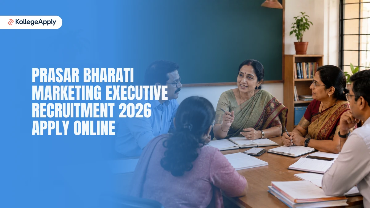 Prasar Bharati Marketing Executive Recruitment 2026 Apply Online
