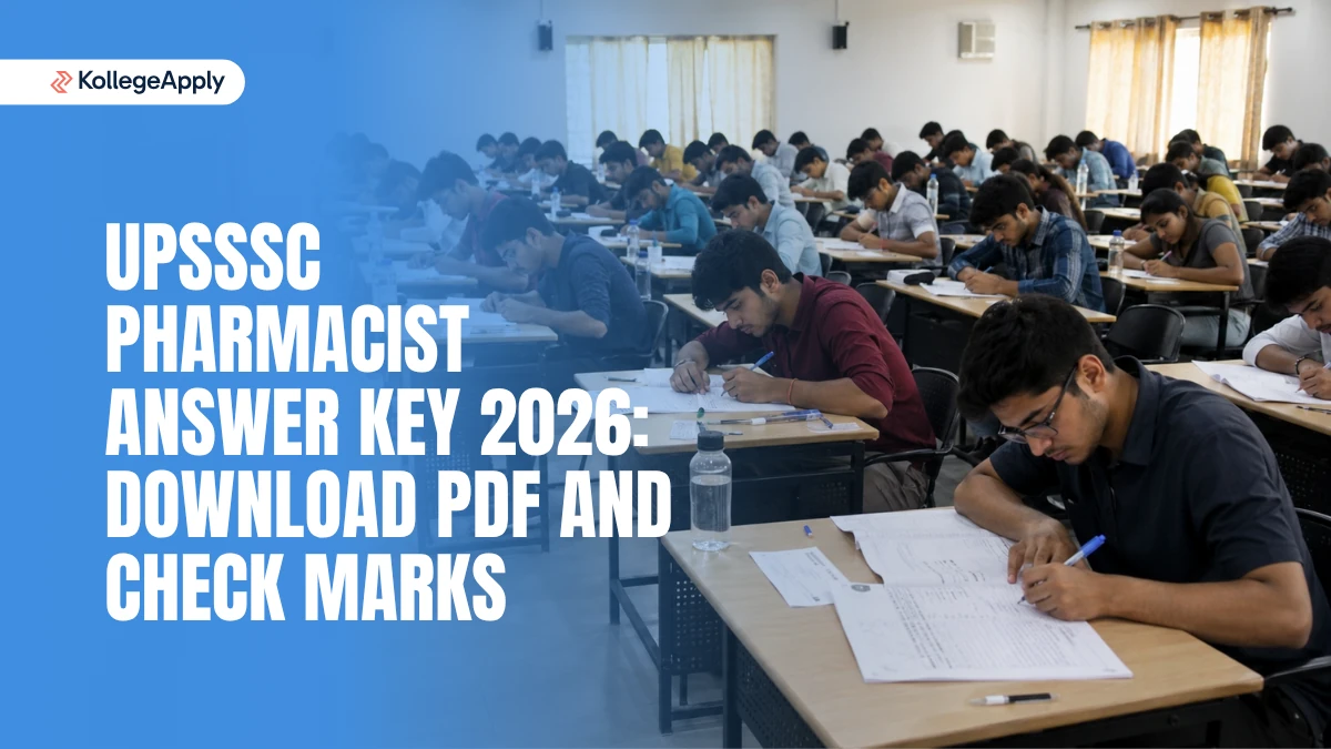 UPSSSC Pharmacist Answer Key 2026: Download PDF and Check Marks