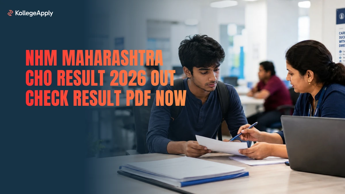 NHM Maharashtra CHO Result 2026 Out Check Result PDF Now    
