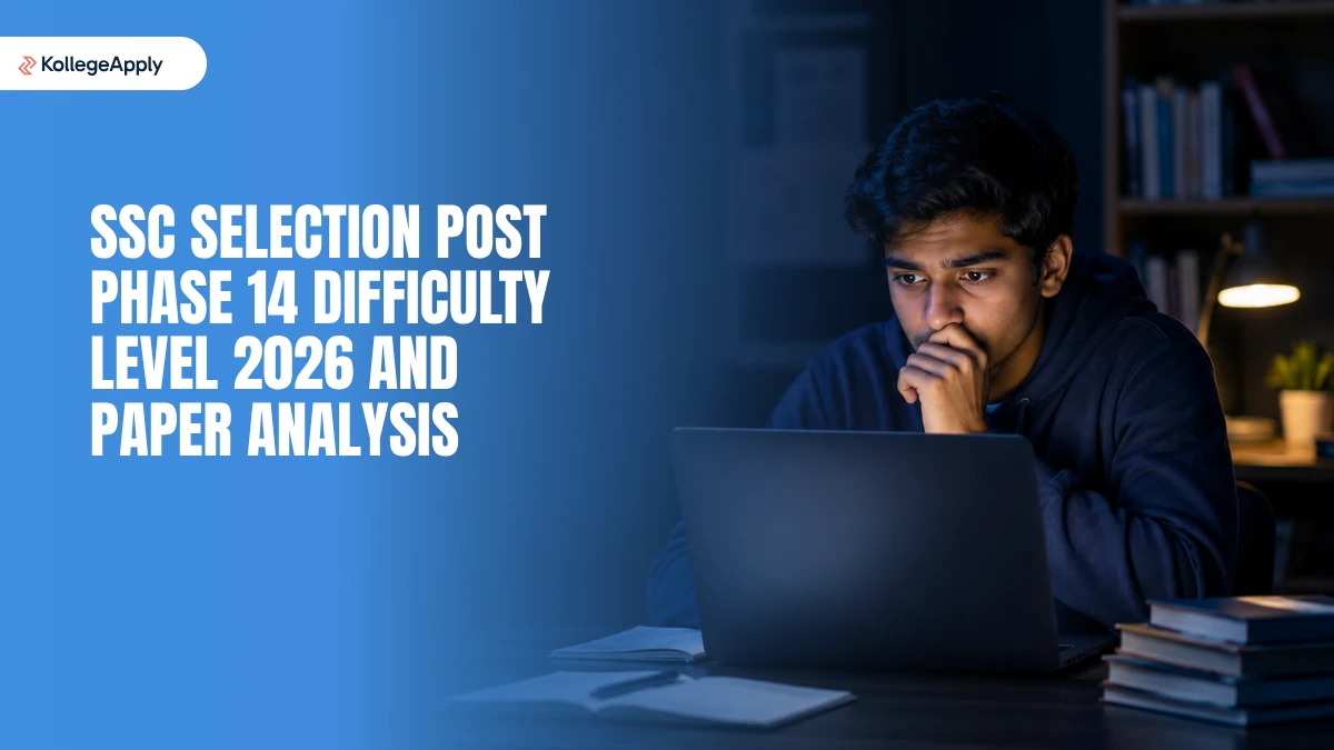 SSC Selection Post Phase 14 Difficulty Level 2026 and Paper Analysis