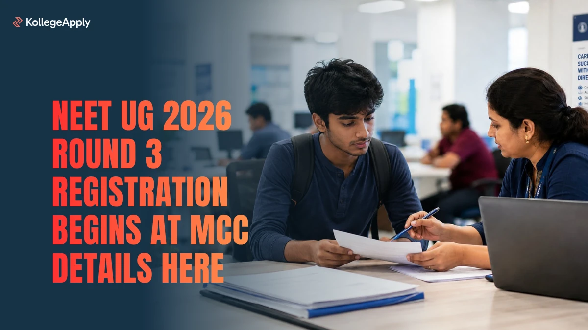 NEET UG 2026 Round 3: Registration Begins, Details Here            