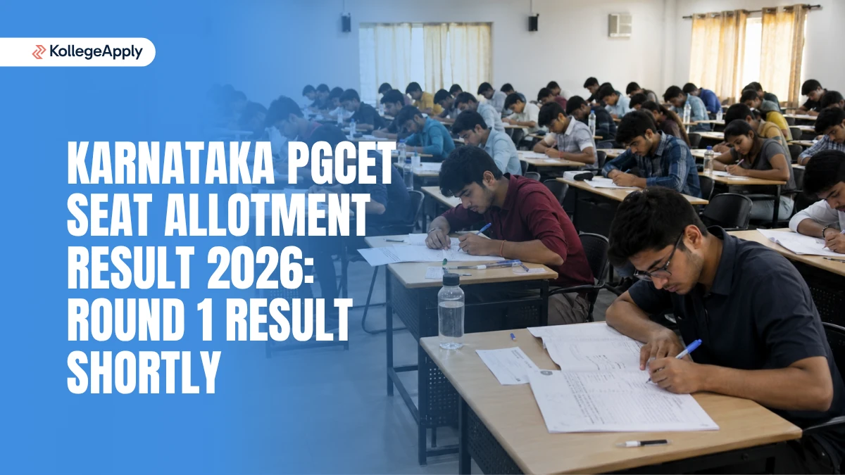 Karnataka PGCET Seat Allotment Result 2026: Round 1 Result Shortly
