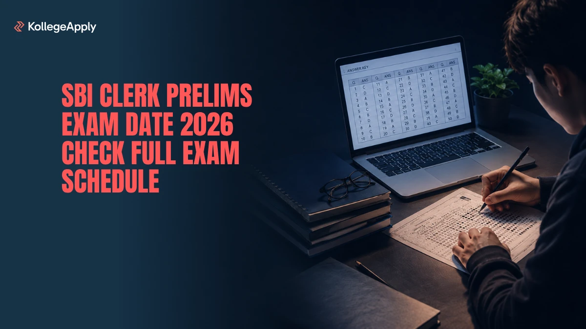 SBI Clerk Prelims Exam Date 2026 Check                          
