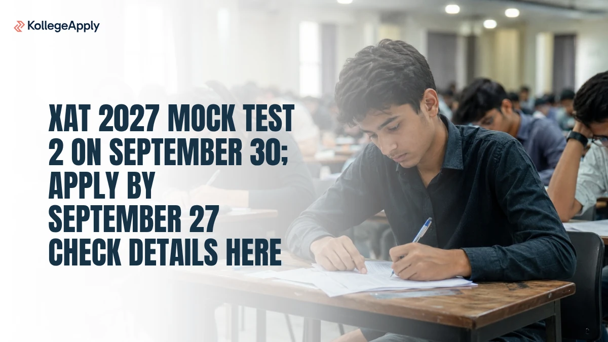 XAT 2027 Mock Test 2 on September 30: Apply by September 27  