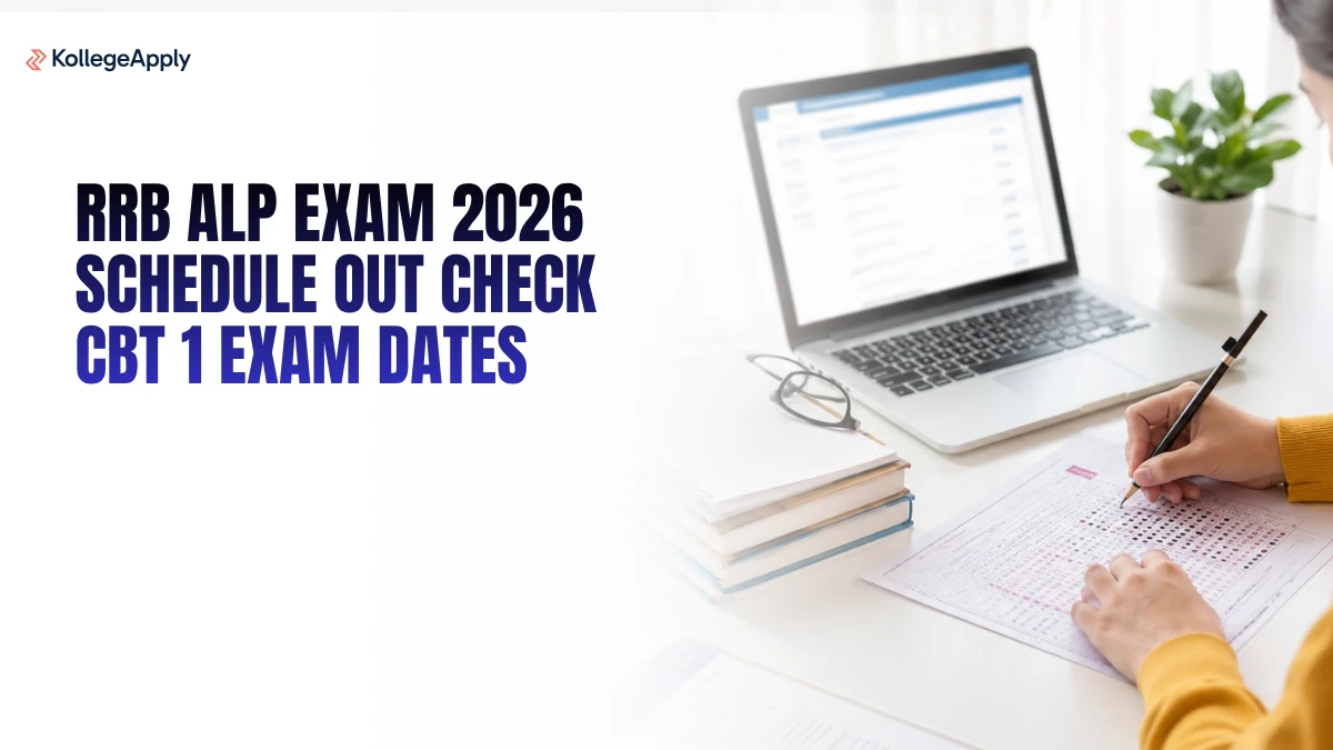 RRB ALP Exam 2026 Schedule Out Check CBT 1 Exam Dates         