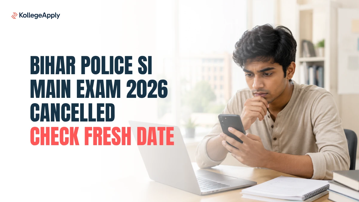 Bihar Police SI Main Exam 2026 Cancelled | Check Fresh Date Now!