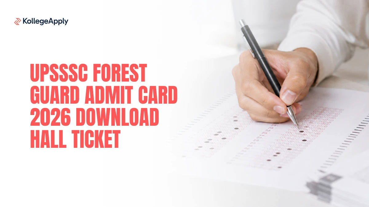 UPSSSC Forest Guard Admit Card 2026 Download Hall Ticket      