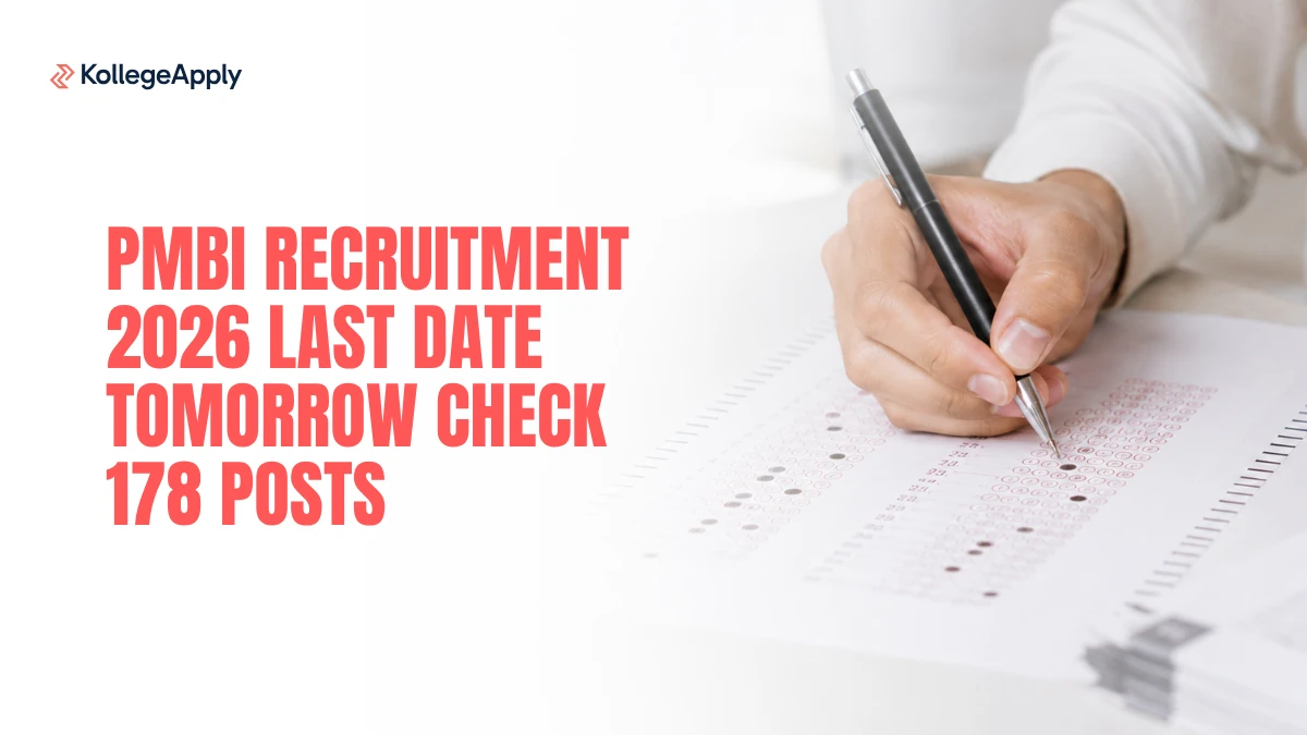 PMBI Recruitment 2026 Last Date Tomorrow Check 178 Posts     