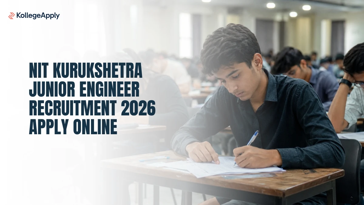 NIT Kurukshetra Junior Engineer Recruitment 2026 Apply Online  