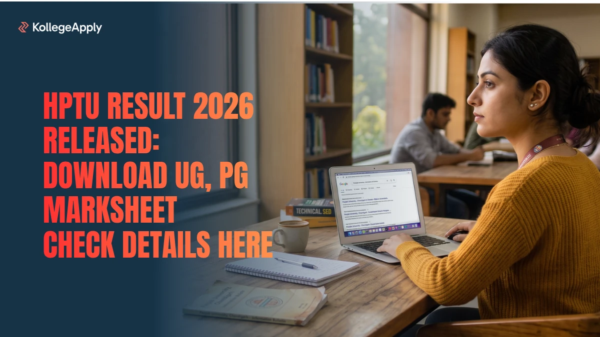HPTU Result 2026 Released: Download UG, PG Marksheet Here    