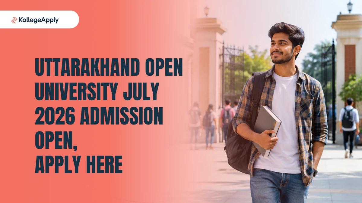 Uttarakhand Open University 2026: Admission Open, Direct Link Here

