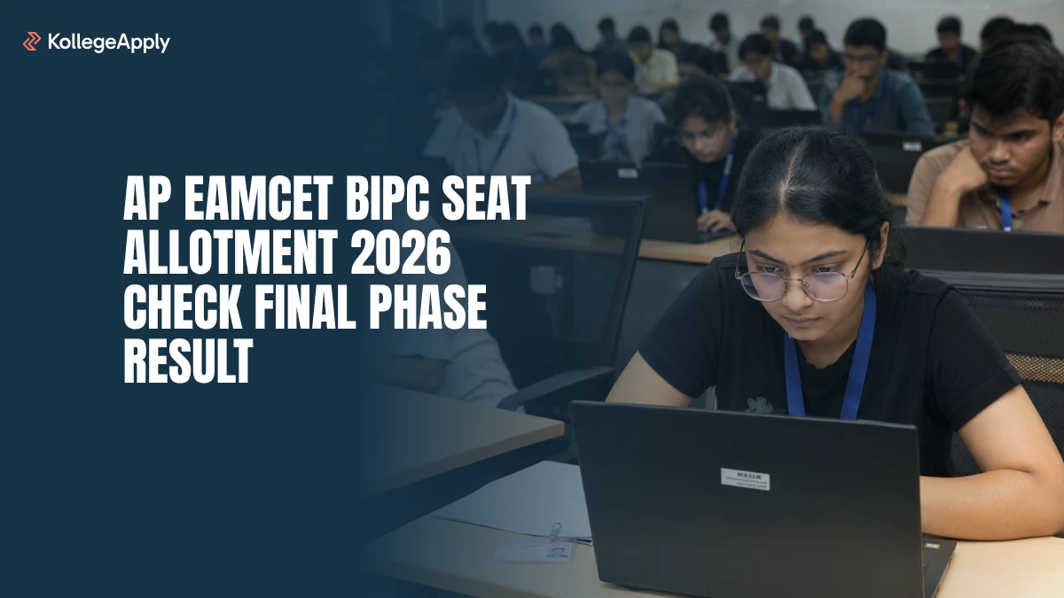 AP EAMCET BiPC Seat Allotment 2026 Check Final Phase Result   