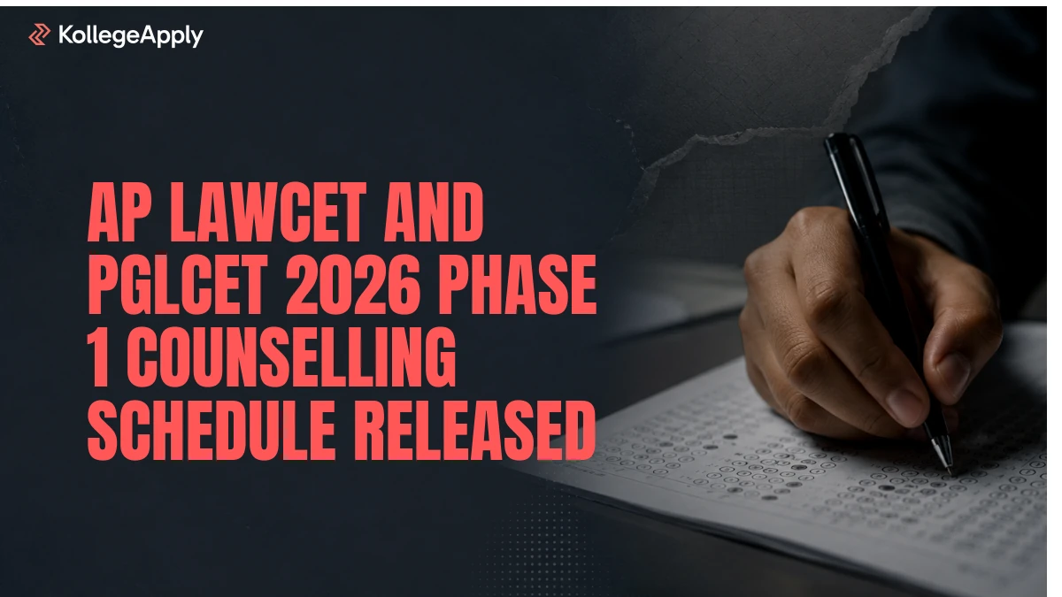 AP LAWCET and PGLCET 2026: Phase 1 Counselling Schedule Released 