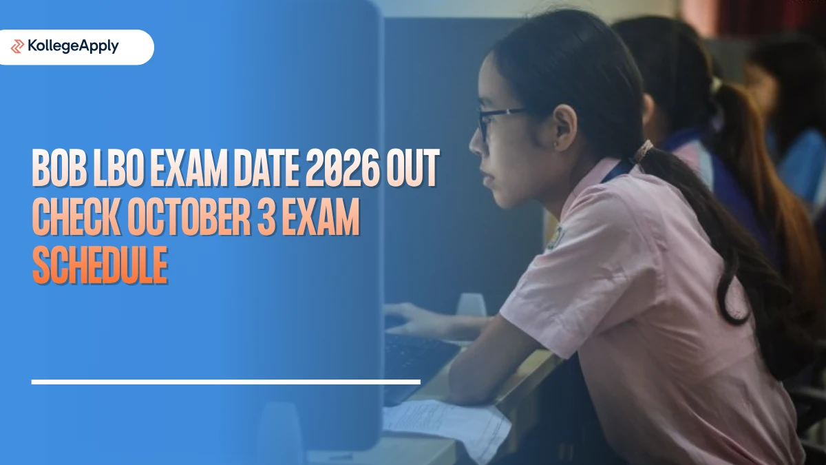 BOB LBO Exam Date 2026 Out Check October 3 Exam Schedule       