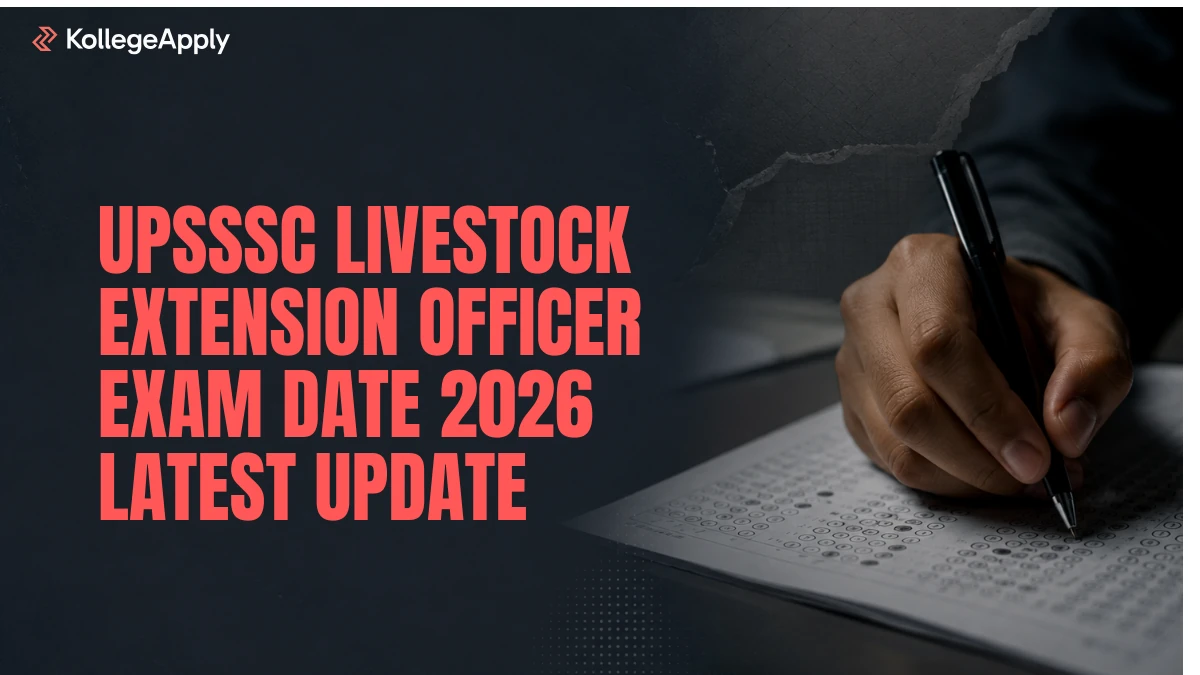 UPSSSC Livestock Extension Officer Exam Date 2026 Latest Update