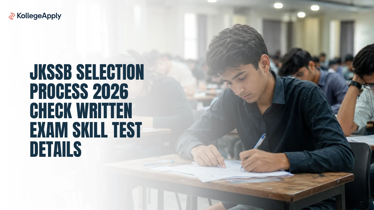 JKSSB Selection Process 2026 Check Written Exam Skill Test Details