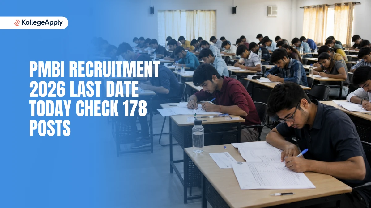 PMBI Recruitment 2026 Last Date Today Check 178 Posts              