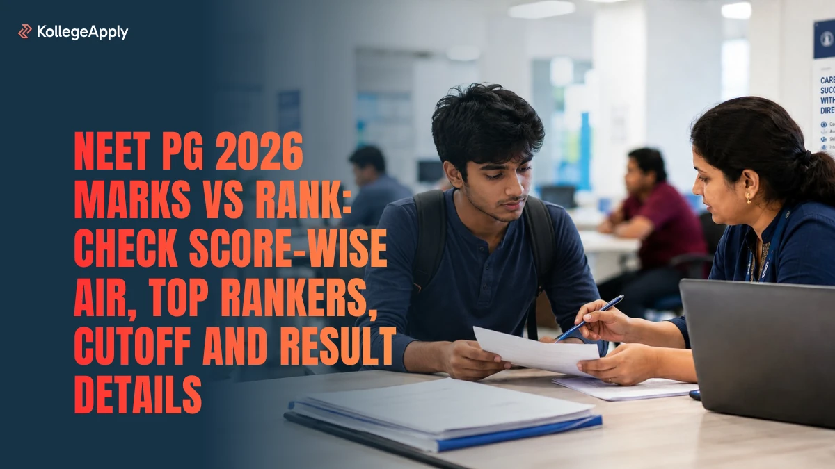 NEET PG 2026 Marks vs Rank: AIR, Scores, Cutoff and Merit List