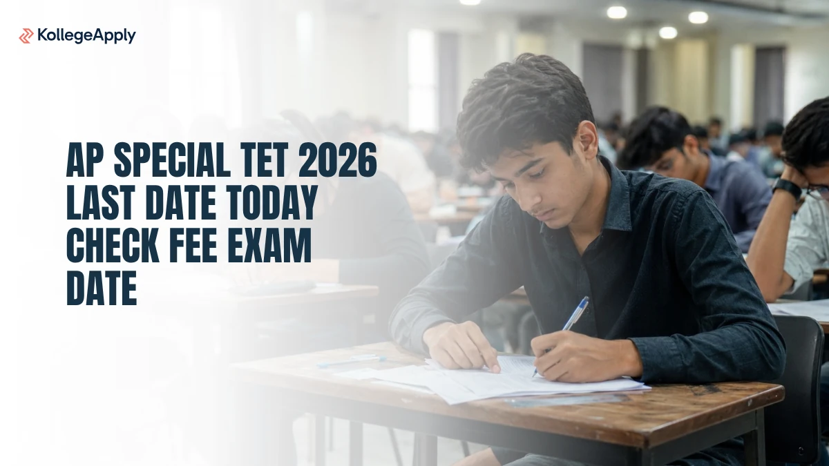 AP Special TET 2026 Last Date Today Check Fee Exam Date     